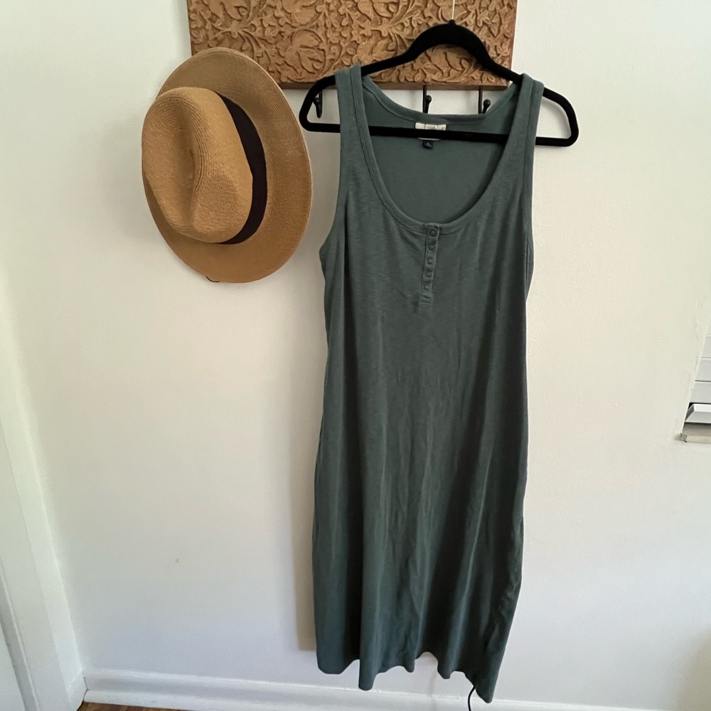 Universal Thread Green Tank Dress - Picture 2 of 7